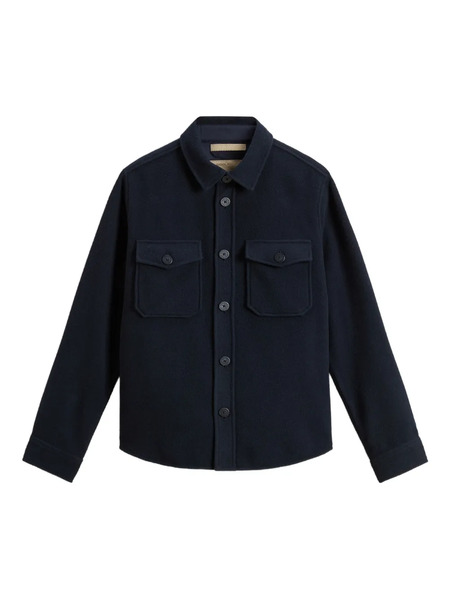  Woolrich Double-pocket Shirt Jacket - Blue 