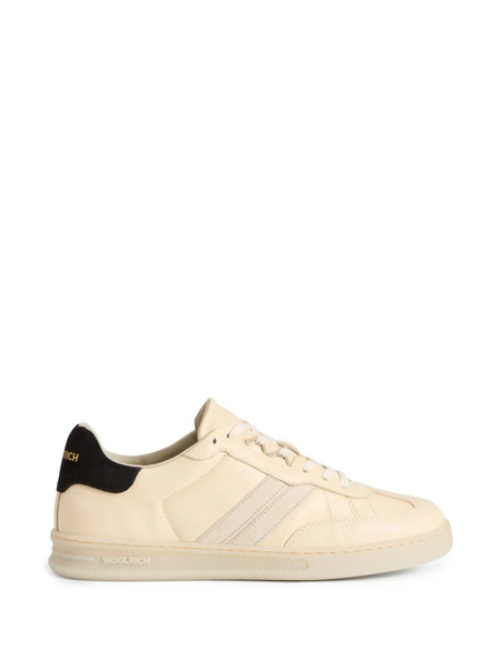  Woolrich Doubleu Suede-details Sneakers - Neutrals 