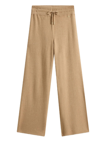  Woolrich Drawstring Knitted Straight Trousers - Neutrals 