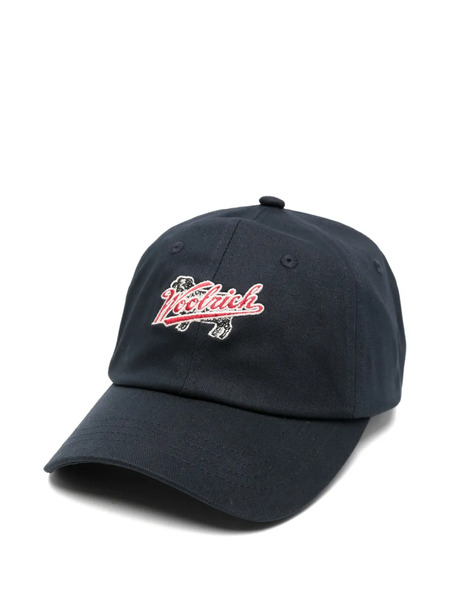  Woolrich Embroidered Baseball Cap - Blue 