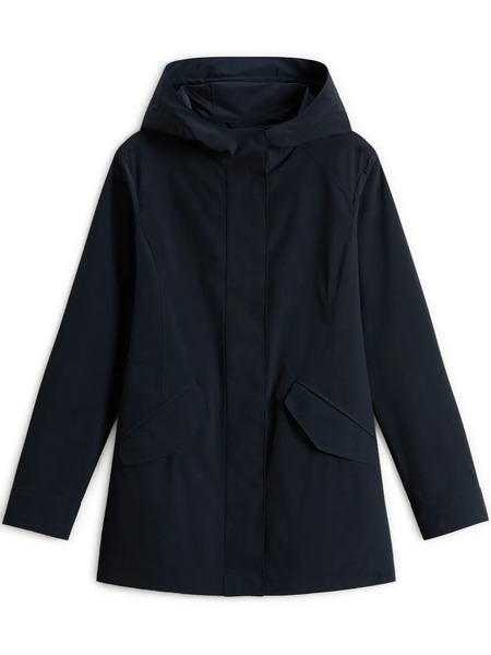  Woolrich Fitted Parka - Blue 