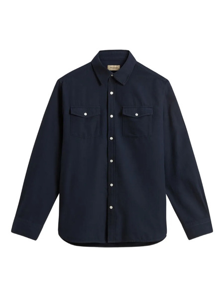  Woolrich Flannel Duncan Shirt - Blue 