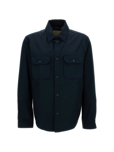  Woolrich Flap-pocket Collar Jacket - Blue 