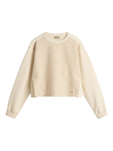  Woolrich Fleece Sweatshirt - Neutrals 