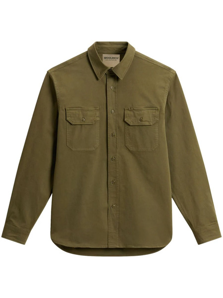  Woolrich Garment-dyed Shirt - Green 