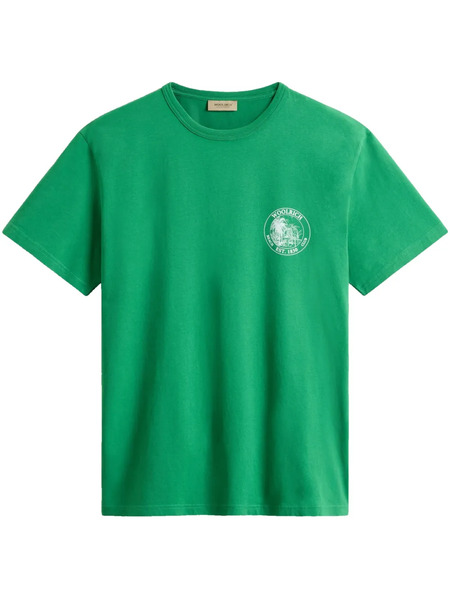  Woolrich Graphic-emblem T-shirt - Green 