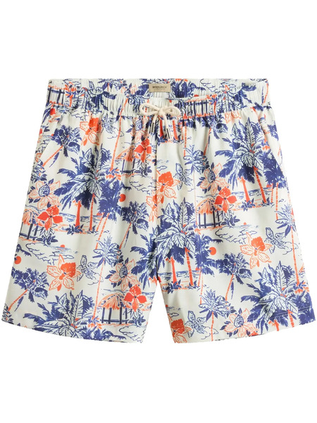  Woolrich Graphic-print Shorts - White 