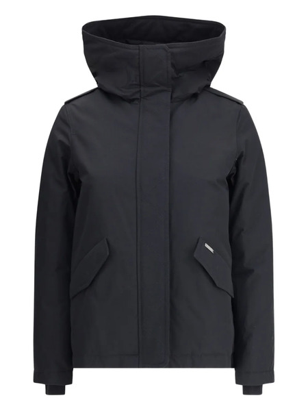  Woolrich Hooded Padded Jacket - Black 
