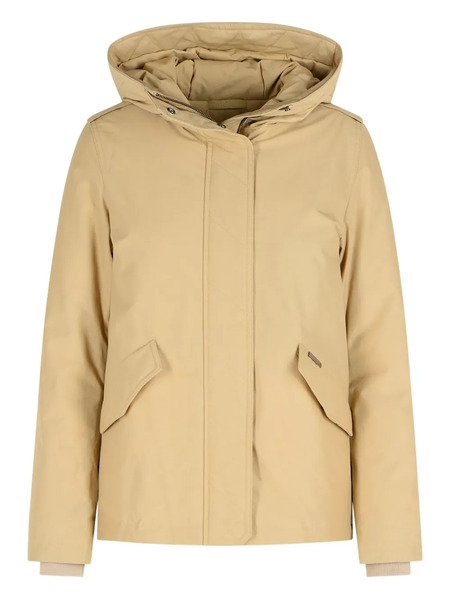  Woolrich Hooded Padded Jacket - Neutrals 