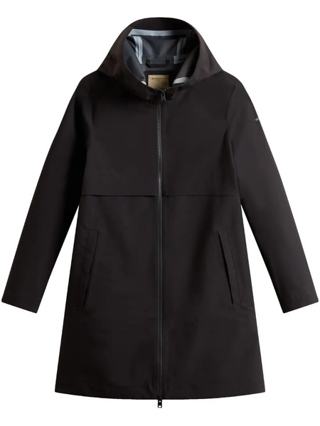  Woolrich Hooded Parka Coat - Black 