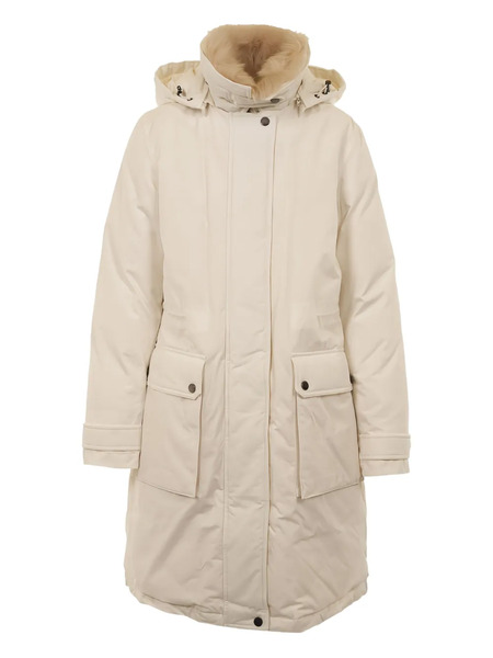  Woolrich Hooded Parka - Neutrals 