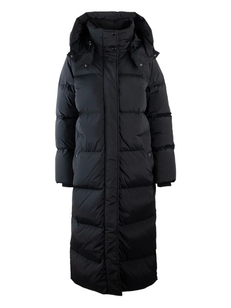  Woolrich Hooded Puffer Coat - Black 