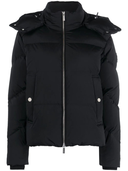  Woolrich Hooded Puffer Jacket - Black 