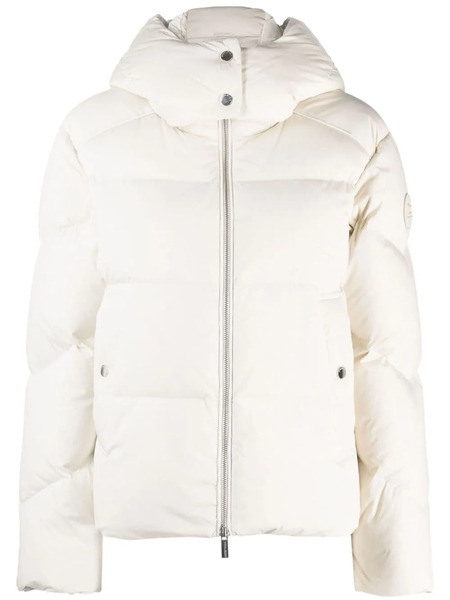  Woolrich Hooded Puffer Jacket - Neutrals 