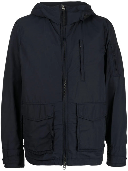  Woolrich Hooded Zip-up Jacket - Blue 