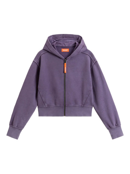  Woolrich Kids Full-zip Hoodie - Purple 