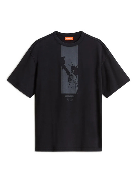  Woolrich Kids Graphic T-shirt - Black 