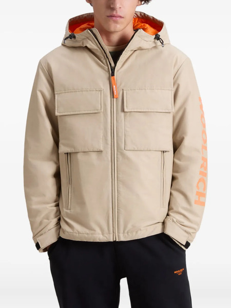 Woolrich Kids Ramar City Hooded Parka - Neutrals 