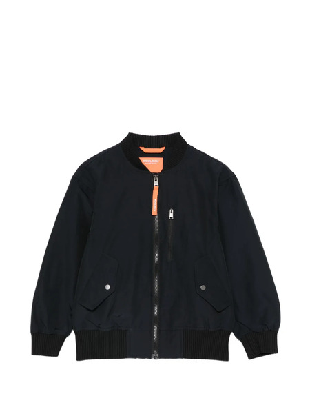  Woolrich Kids Ramar Zip-up Bomber Jacket - Blue 