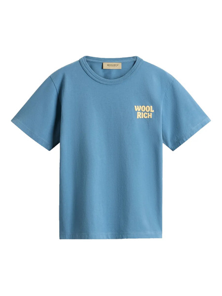  Woolrich Kids Surf T-shirt - Blue 