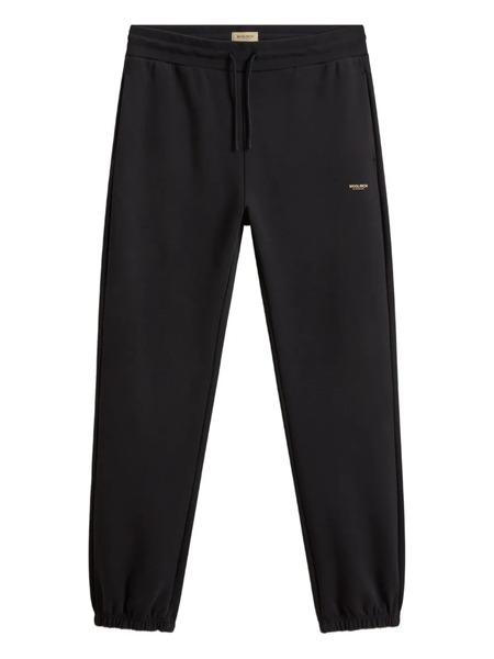  Woolrich Logo Drawstring Sweatpants - Black 