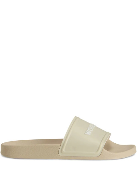  Woolrich Logo-embossed Slides - Neutrals 