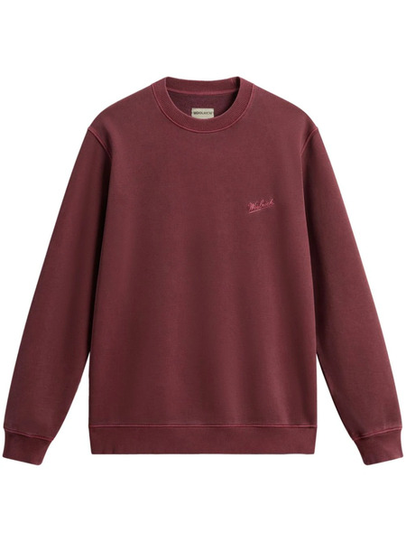  Woolrich Logo-embroidered Cotton Sweatshirt 