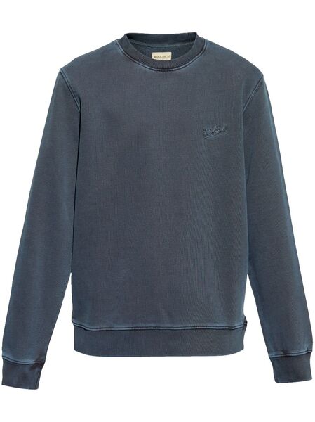  Woolrich Logo-embroidered Sweatshirt - Blue 