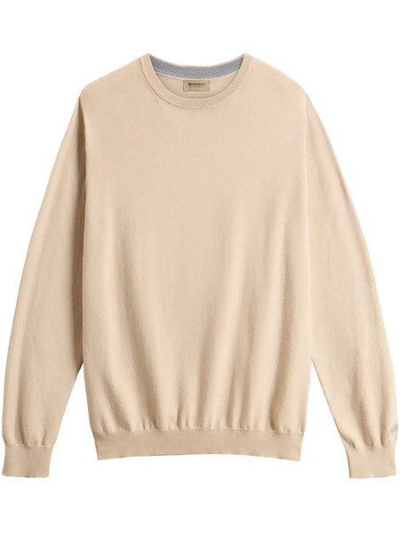  Woolrich Logo-embroidered Sweatshirt - Neutrals 