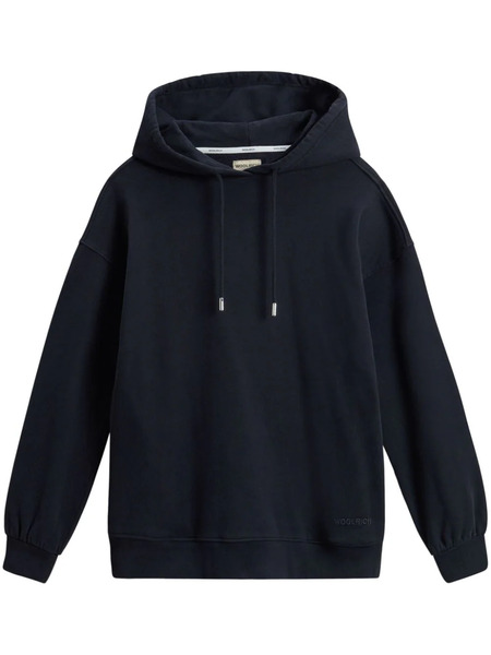  Woolrich Logo Hoodie - Black 