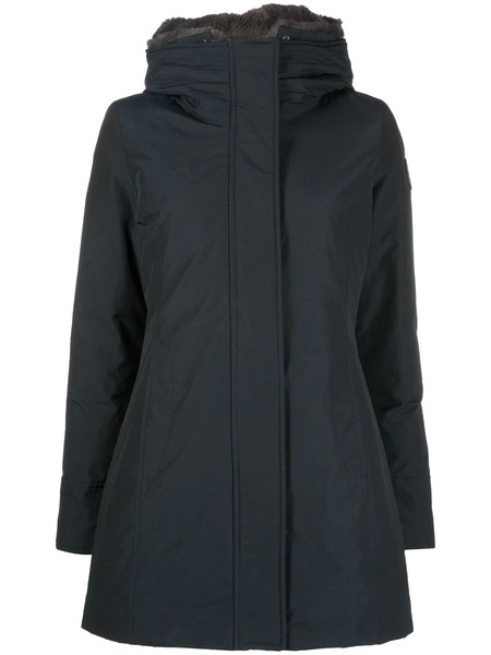  Woolrich Logo-patch Zip-up Hoodie - Blue 