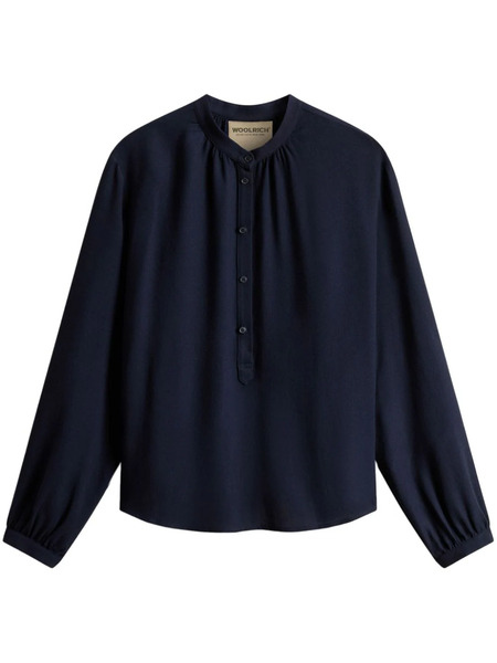  Woolrich Long Sleeve Blouse - Blue 