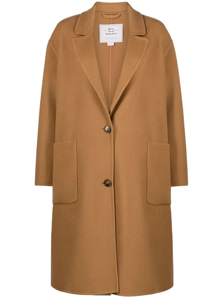  Woolrich Manteco Double Wool Coat - Brown 