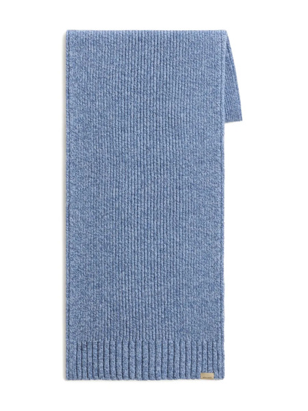  Woolrich Mouline Wool Scarf - Blue 