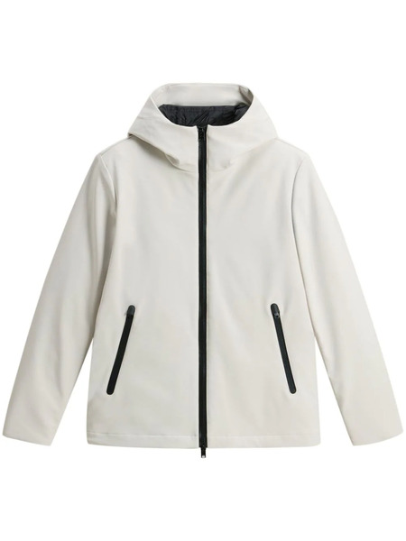  Woolrich Pacific Soft Shell Jacket - White 