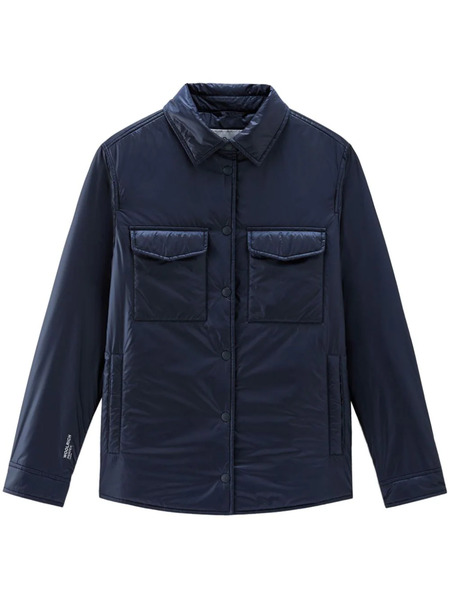  Woolrich Padded Overshirt Jacket - Blue 