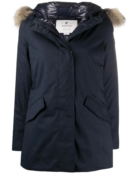  Woolrich Padded Parka Coat - Blue 