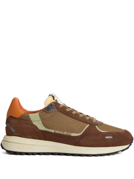  Woolrich Panelled Trainers - Brown 
