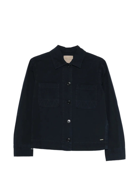 Woolrich Patch Pocket Jacket - Blue 