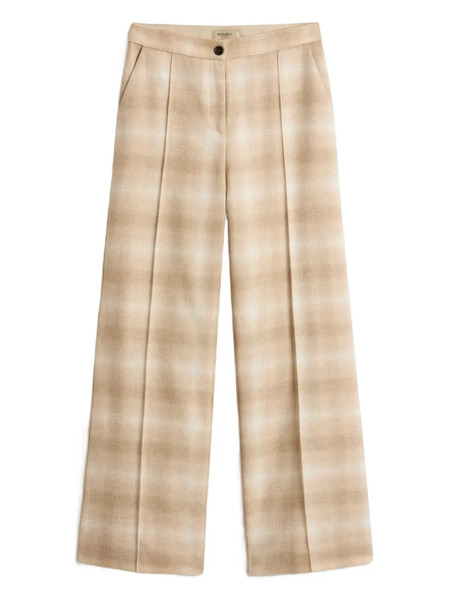  Woolrich Plaid Trousers - Neutrals 