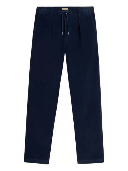  Woolrich Pleated Drawstring Trousers - Blue 