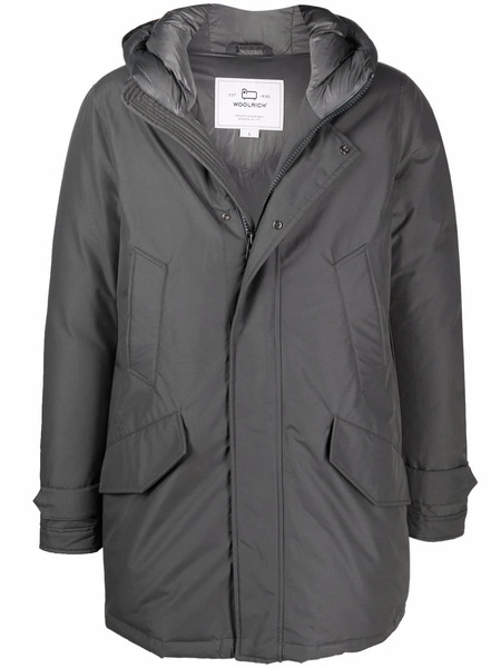  Woolrich Polar High Collar Parka - Grey 
