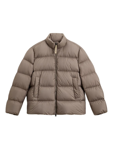  Woolrich Quilted High-neck Jacket - Brown 