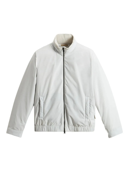  Woolrich Quilted Zip-front Bomber Jacket - Blue 