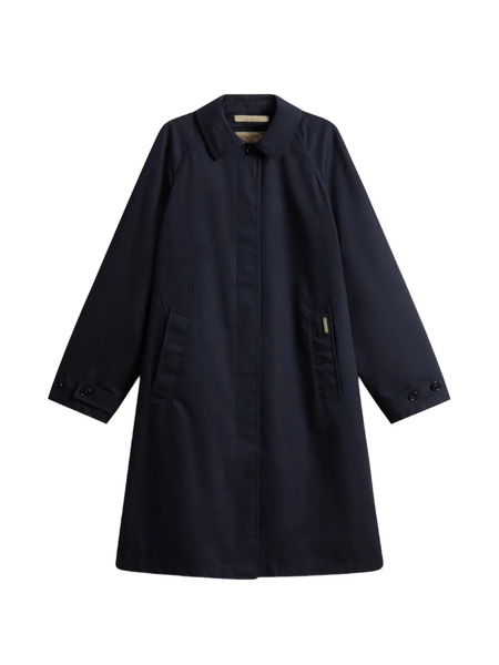  Woolrich Raglan-sleeves Coat - Blue 