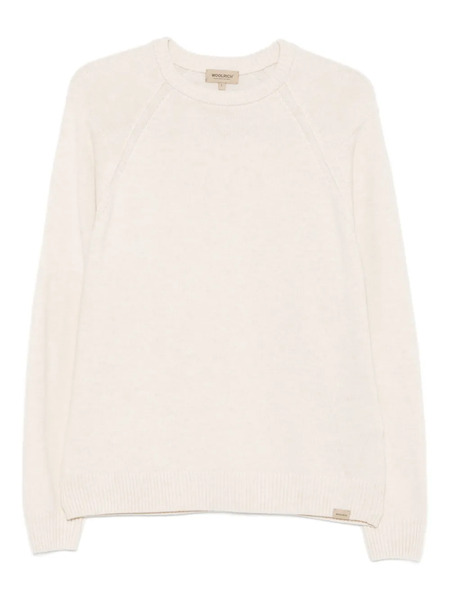  Woolrich Raglan-sleeves Crew-neck Sweater - Neutrals 