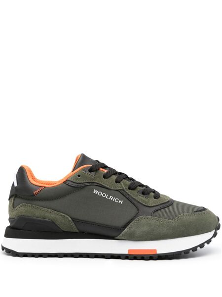  Woolrich Retro Lace-up Sneakers - Green 