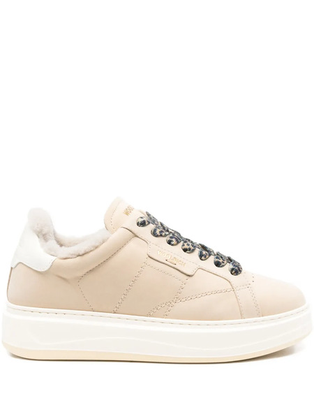  Woolrich Shearling Low-top Sneakers - Neutrals 