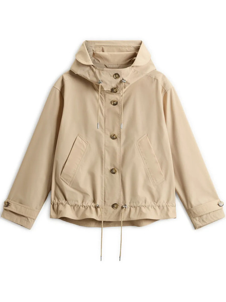  Woolrich Short Parka - Neutrals 