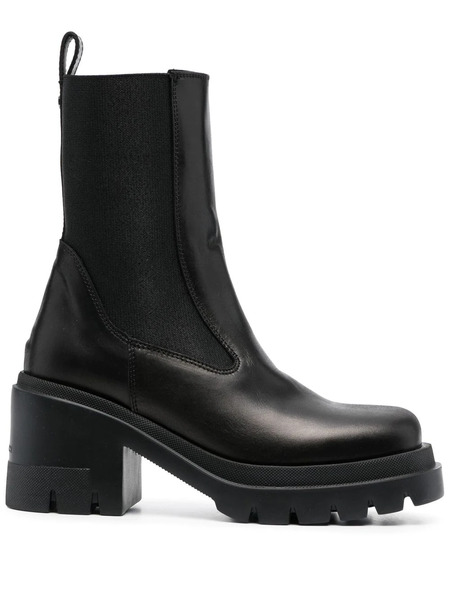  Woolrich Square-toe Ankle Boots - Black 